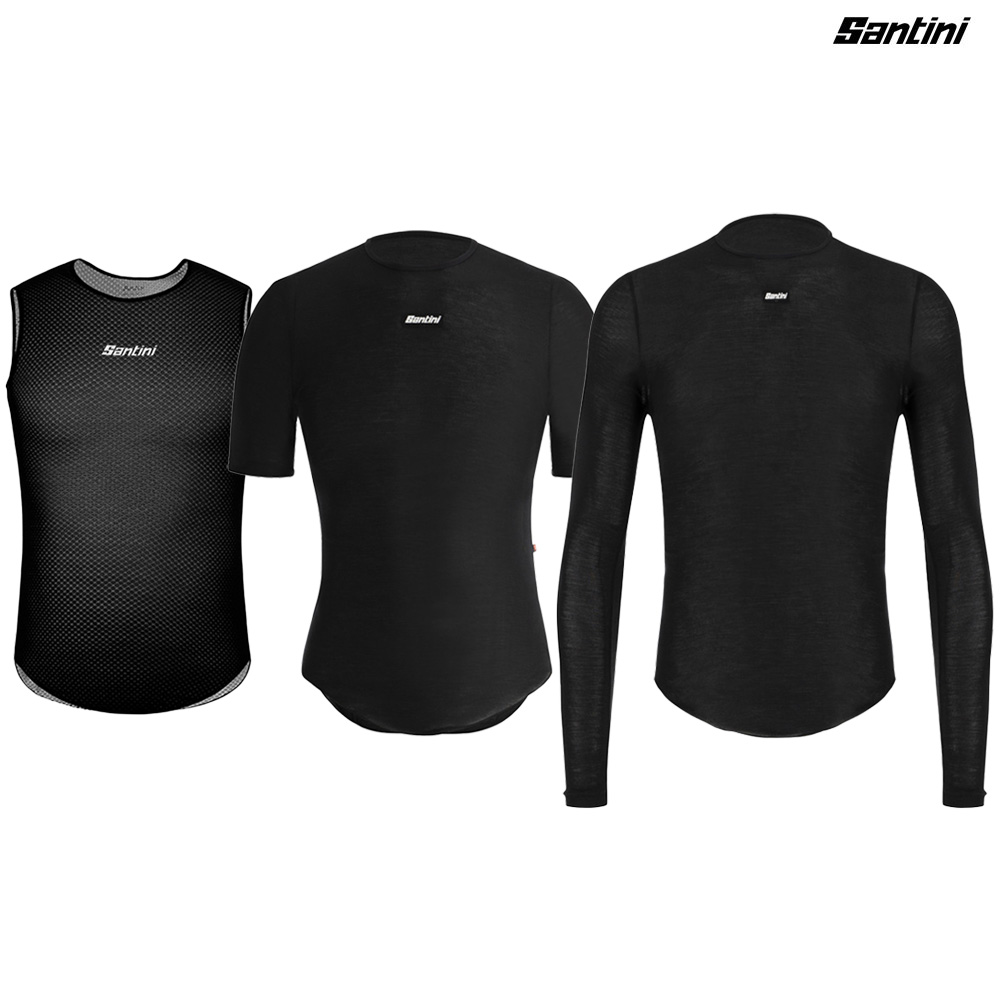 산티니 드라이 기능성 스포츠 이너웨어 베이스 언더레이어 블랙 민소매 반팔 긴팔 티셔츠